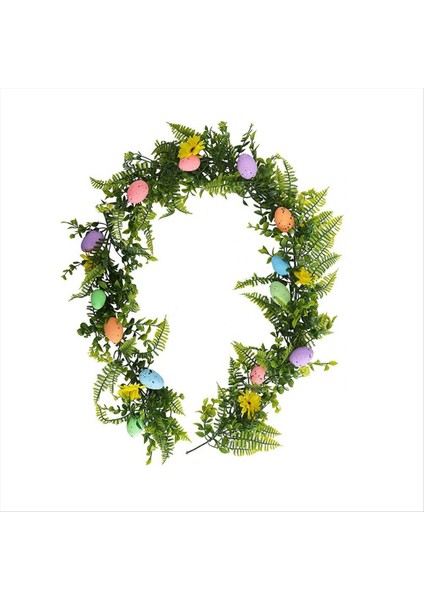 Paskalya Sundurma Işareti Paskalya Partisi Için Tavşan Yumurta Dekorasyonu ile Mutlu Paskalya Teması Sundurma Işareti (Yurt Dışından)