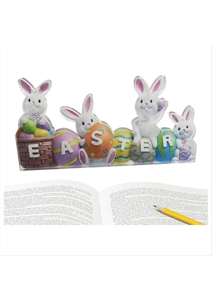 Paskalya Tavşan Tavşanı Yatak Odası Için Süslemeler Sevimli - 2d Paskalya Yumurtası Tavşan Partisi Parti Merkezi Kesme Tv Dolap (Yurt Dışından) indirimleri