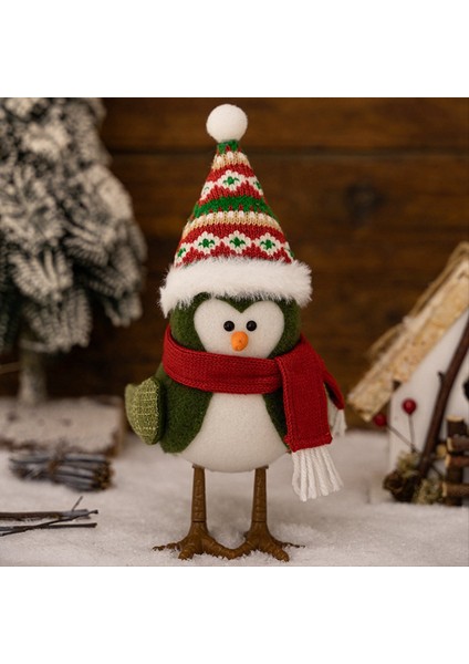 Noel Süslemeleri Noel Işıkları Kuş Bebek Süsleri Yaratıcı Atmosfer Dekorasyon Bebek Hediyeleri Çok Molor Şapka (Yurt Dışından) indirimleri