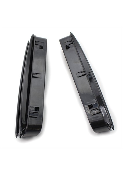 1paır Araç Kanal Çifti Çalıştırma Hava Akılığı Bmw E60/E61 E39 M5 Glossy Siyah Için Grille Izgara (Yurt Dışından) modelleri