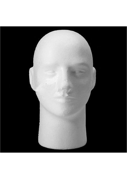 3x Erkek Dişi Köpük Strafor Manken Manikin Kafa Standı Model Peruk Şapka Ekran 2 (Yurt Dışından) fiyatları