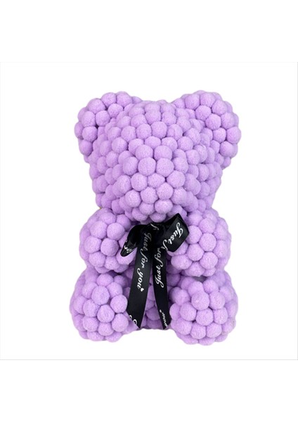 Paskalya Hediyesi 25CM Gül Sevgililer Günü Sonsuz Pamuk Çiçek Düğün Dekorasyon Hediyesi Mor (Yurt Dışından) fırsatları