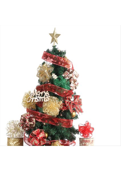 Noel Ağacı Şeridi 6 Rulolar Noel Ağacı Için Şerit Şeridi Çelenkler Için Kablolu Şerit Topper Yay Yapımı B (Yurt Dışından) indirimleri