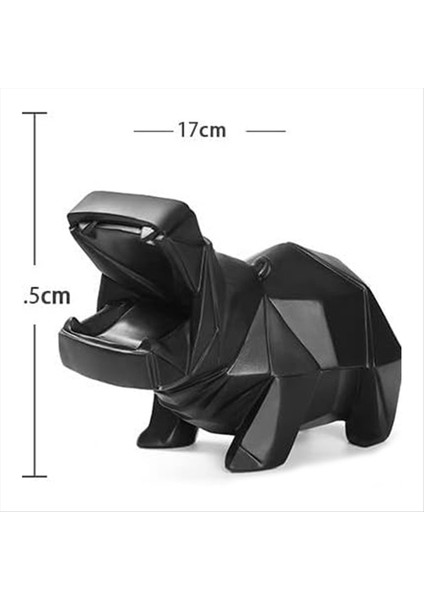 Hippo-Olası Reçine Heykel Sanat Masası Kitaplık Şarap Dolabı Şans ve Zenginlik Reçine Süsleri Beyaz Çekmek Için (Yurt Dışından) indirimleri