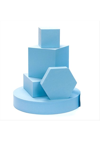 8 Pcs Kozmetik Fotoğraf Arka Plan Props Köpekler Geometri Kare Fotoğraf Dekor Ins Square Geometri Fotoğraf Prop Seti Mavi (Yurt Dışından) indirimleri