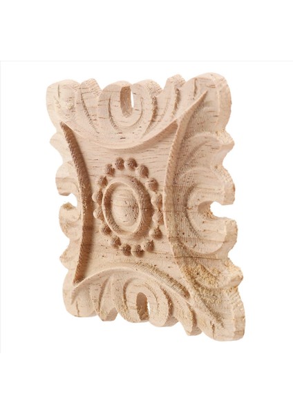 8x Vintage Boyasız Ahşap Oyma Köşe Onlay Aplike Çerçeve Arka Plan Ev Mobilya Duvar Dolabı Kapı Dekor (Yurt Dışından) fiyatları