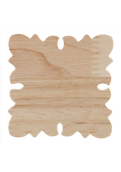 8x Vintage Boyasız Ahşap Oyma Köşe Onlay Aplike Çerçeve Arka Plan Ev Mobilya Duvar Dolabı Kapı Dekor (Yurt Dışından) fırsatları