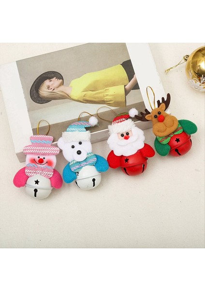 Noel Süsleri Çan Dekorasyonları Noel Ağacı Asılı Terbazlıklar Noel Kapısı Ev Parti Malzemeleri (Yurt Dışından) fiyatları