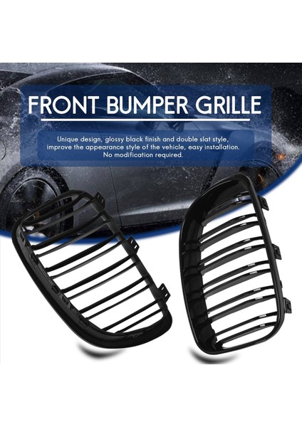 6x Parlak Siyah Çift Sıslar Bmw E81 E87 E82 E88 120I 128I 130I 135I Seçilen 2007-2011 (Yurt Dışından) fiyatları