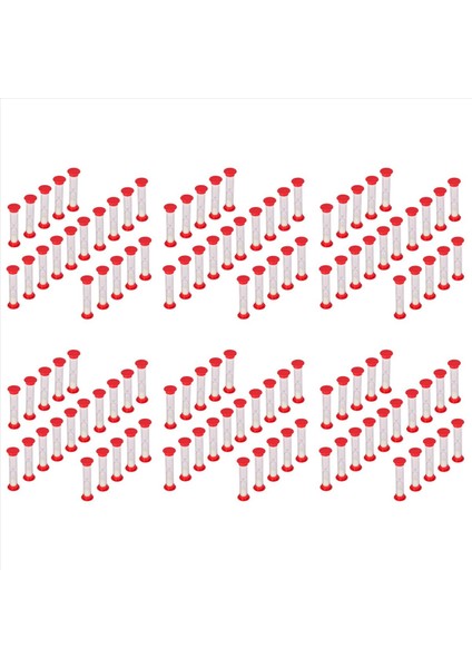 30 Sec Sand Timeer Saatli Sandglas Saat Geri Sayım Toplu Oyuncak Set Zamanlayıcıları Çocuk Oyunları Pack (Beyaz Kum) (Yurt Dışından)