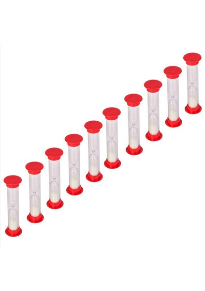 30 Sec Sand Timeer Saatli Sandglas Saat Geri Sayım Toplu Oyuncak Set Zamanlayıcıları Çocuk Oyunları Pack (Beyaz Kum) (Yurt Dışından) fiyatları