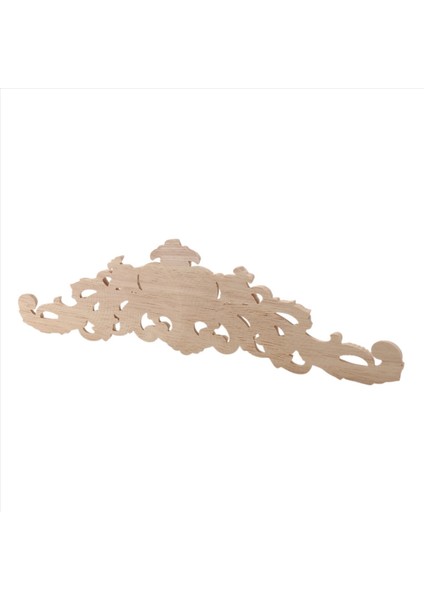 6x Mobilya Dolabı Boyasız Ahşap Kalıplar Için Doğal Ahşap Aplikeler Çıkartma Vintage Ev Dekoratif (Yurt Dışından) fiyatları