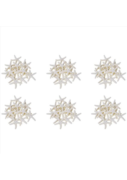 90 Adet Kremsi-Beyaz Kalem Parmak Denizyıldızı Düğün Dekoru Ev Dekoru ve Zanaat Projesi Için (Yurt Dışından)