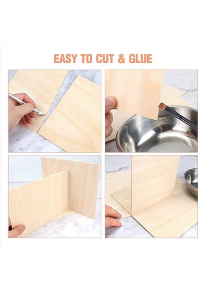 50 Paket Bitmemiş Ahşap Çarşaflar Yapıştırılmış Lamine Ahşap Ince Ahşap Tahta Ev Uçakları Gemisi Teknesi Sanat ve El Sanatları Dıy Süslemeleri (Yurt Dışından) indirimleri