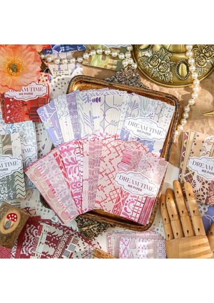 500 Pcs Çok Stil Deco Kırtasiye Malzemeleri Yazarak Kağıt Önemli Dergi Etiket Scrapbooking Malzeme Malzemeleri (Yurt Dışından)