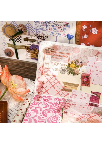 500 Pcs Çok Stil Deco Kırtasiye Malzemeleri Yazarak Kağıt Önemli Dergi Etiket Scrapbooking Malzeme Malzemeleri (Yurt Dışından) modelleri