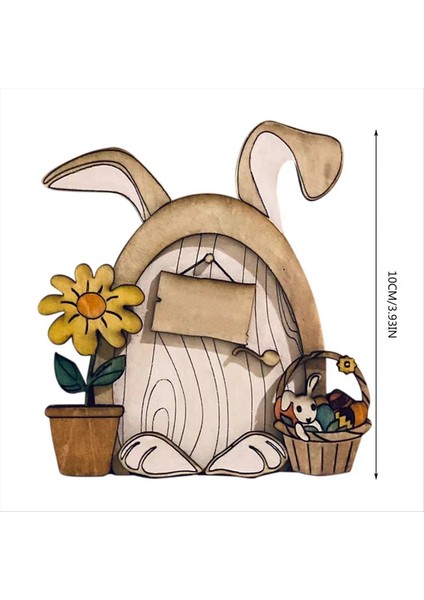 Karikatür Ahşap Mini Diy Kapı Peri Masalı Kapı Kapısı Dekorasyon Bahçesi Avlu Dekoru Peri Kapı El Sanatları 5 (Yurt Dışından) indirimleri