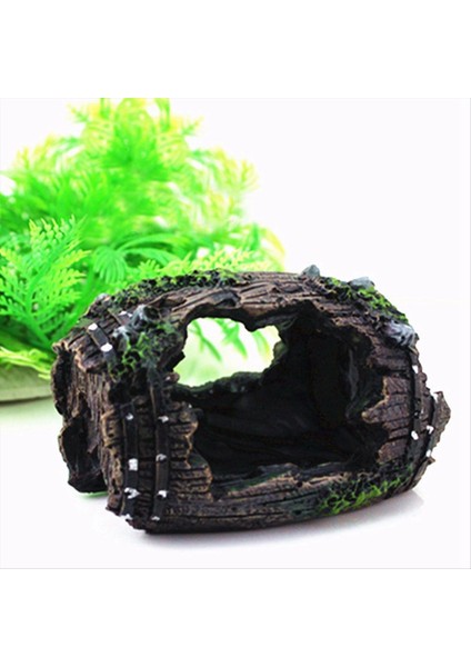 Kahverengi-Aquarium Yapay Namlu Mağara Reçine Süsleri Balık Tankı Akvaryum Dekor Arka Plan Için Peyzaj Aksesuarları (Yurt Dışından) fiyatları