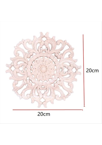 Ahşap Kabartmalı Sütunlar Oyulmuş Çıkartma Köşesi Onlay Sonrası Şekil Aplike Çerçeve Kapı Mobilya Duvar Boyasız Ev Dekorasyon (Yurt Dışından) modelleri