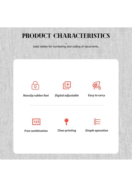 Arxin 12 Band Self Mürekkep Lastik Pulları Numaralandırma Makinesi Kapalı Beyaz (Yurt Dışından) fiyatları