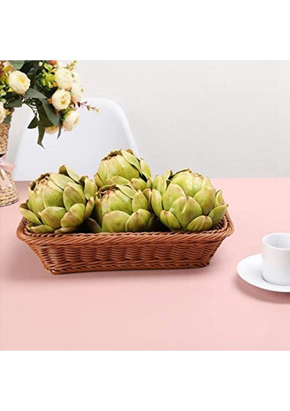 12PCS Yeşil Yapay Enginar Plastik Plastik Çiçek Enginar Ev Düğünü Masa Dekorasyon (Yurt Dışından) indirimleri