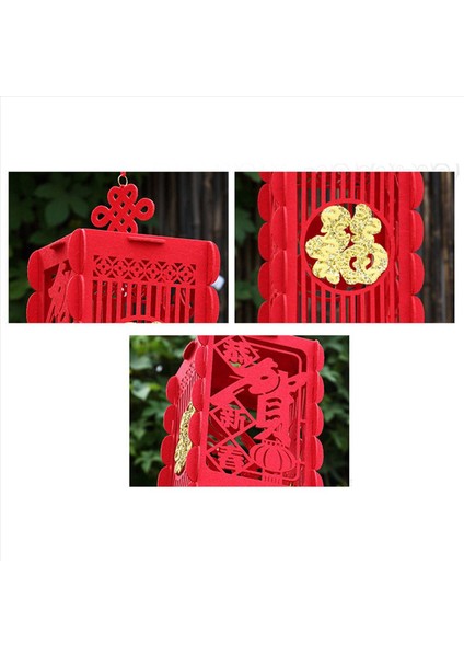 6 Adet Kırmızı Çin Fenerleri Çin Yeni Yılı Için Süslemeler Çin Bahar Festivali Düğün Kutlama Dekoru Küçük (Yurt Dışından) fırsatları