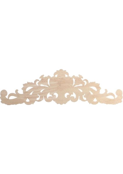 10 Adet 40X12CM Zarif Klasik Kauçuk Ahşap Oyma Mobilya Doğal Çıkartma Ahşap Renk (Yurt Dışından) modelleri