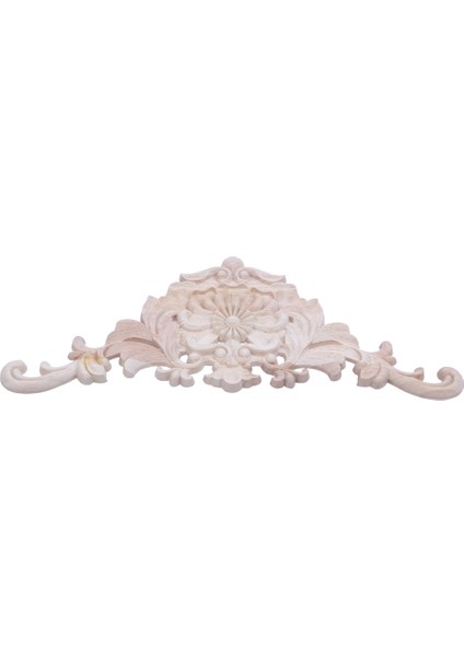 1x 40X12CM Zarif Klasik Kauçuk Ahşap Oyma Mobilya Doğal Çıkartma Ahşap Rengi ve 1pc 38 x 15 x 1 2cm (Yurt Dışından) indirimleri