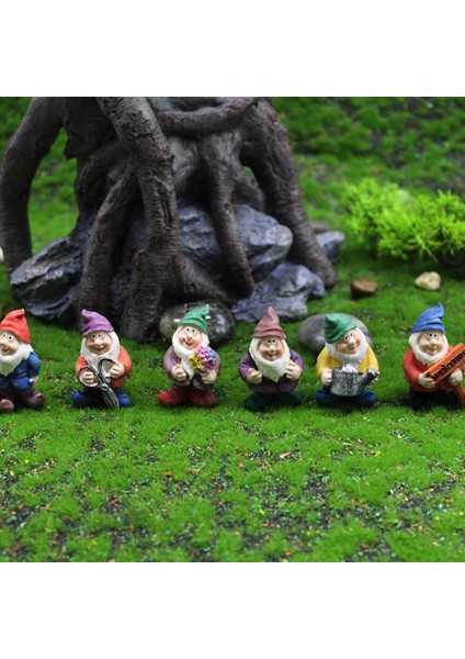 14 Adet Cüceler Peri Reçine Heykelleri Mini Bahçe Heykelleri Dekorasyon Masalı Heykel Için Tatil Festivali Dekorasyonu (Yurt Dışından) fiyatları