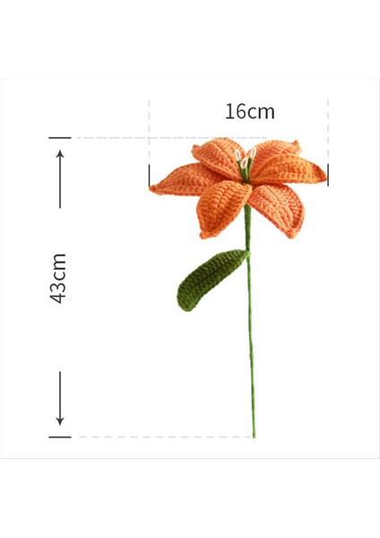 El Örtüsü Lily Anne &#39 Günü Hediye Tulip Gül Tığit (Yurt Dışından) fiyatları