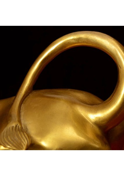 2x Feng Shui Fortune Pirinç Boğa Heykeli Heykel Ev Dekorasyonu Altın Bakır Boğa Kariyerin Iyi Şanslarını Temsil Ediyor (Yurt Dışından) fiyatları