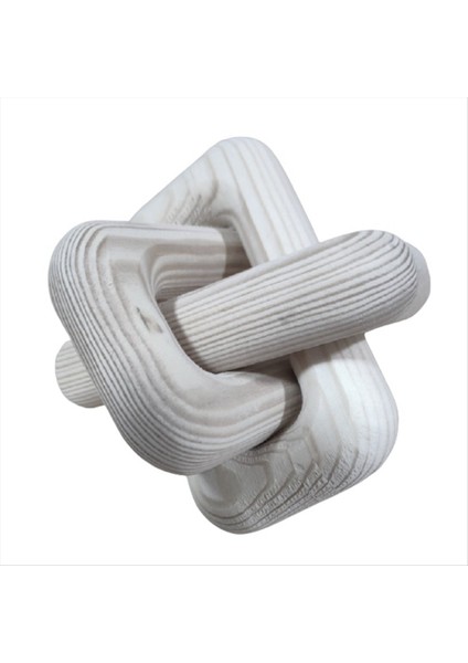 Boho Tarzı Ahşap Zincir Bağlantı Top Süsleri El Oymalı 3 Bağlantılı Zincir Sanat Zanaat Masa Süsü Ev Ofisi Rustik Deco B B (Yurt Dışından) fiyatları