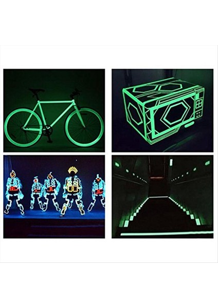 Koyu Bantta Parıltı Aydınlık Lüminesan Acil Rulo Güvenliği Çıkış Işaretleri Merdivenler Duvarlar Adımları Çıkış Işareti 3cm (Yurt Dışından) fiyatları