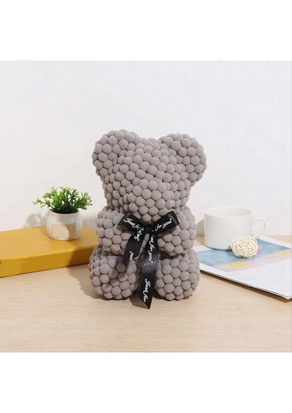 Paskalya Hediyesi 25CM Gül Sevgililer Günü Sonsuz Pamuk Çiçek Düğün Dekorasyon Hediyesi Pembe (Yurt Dışından) indirimleri