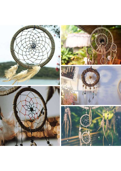 30 Adet Gümüş Dream Catcher Metal Yüzük Malzemeleri Makrome Yüzükler Çok Amaçlı Zanaat Projeleri Için Metal Çemberler 5 Boyutta (Yurt Dışından) modelleri