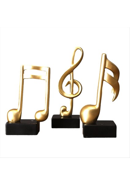 Müzik Not Dekor Müzikal Heykel Heykeli Reçine Müzik Not Ev Piyano Hediyeleri Reçine Süslemeleri (Yurt Dışından) modelleri