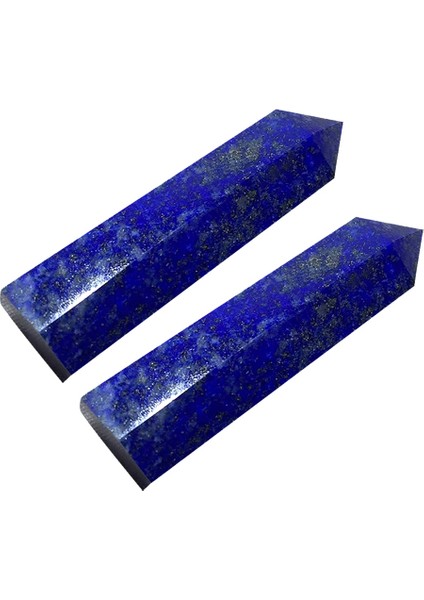 2x Lapis Lazuli Doğal Kristal Sütun Lapis Lazuli Kristal Sütun Altıgen Sütun Orijinal Taş Dekorasyon 5-6cm (Yurt Dışından) fiyatları