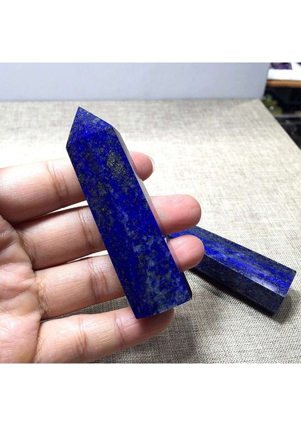 2x Lapis Lazuli Doğal Kristal Sütun Lapis Lazuli Kristal Sütun Altıgen Sütun Orijinal Taş Dekorasyon 5-6cm (Yurt Dışından) fırsatları