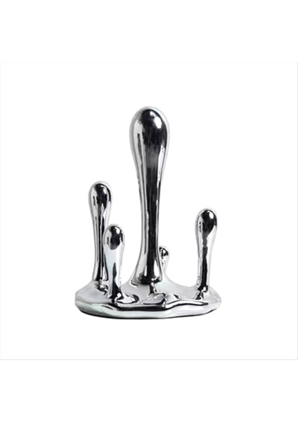 Özet Su Damlacık Reçine Heykel El Sanatları Süsleme Ev Dekorasyon Çalışma Masa Masası Estetik Sanat Heykel Aksesuarları (Yurt Dışından)