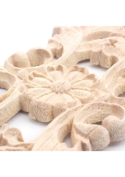 2 Adet Kauçuk Ahşap Oyma Aplike Retro Mobilya El Sanatları Dekoru 22 5 x 8cm ve 15CM Tip A (Yurt Dışından) fırsatları