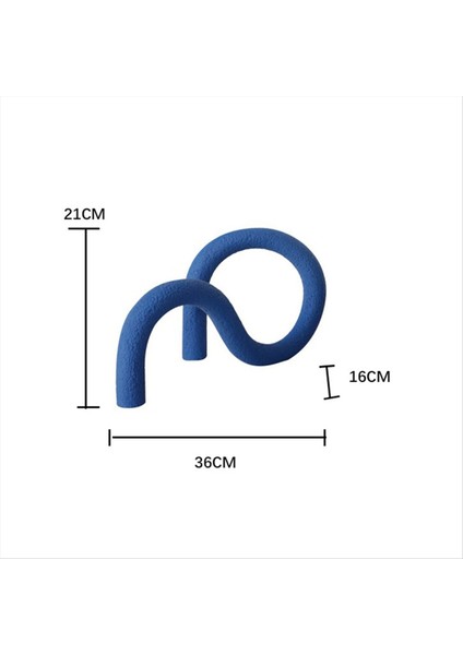 Reçine El Sanatları Soyut Geometrik Çizgiler Düğüm Süsleri Çevresel Boru Hattı Dekoratif Figürinler Ev Dekorasyon Aksesuarları (Yurt Dışından) fırsatları