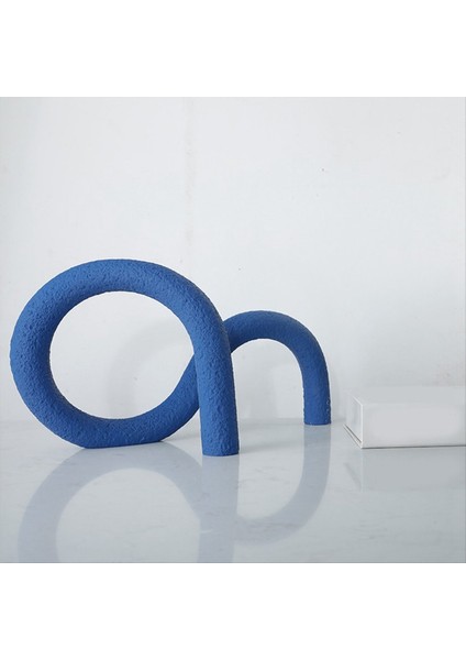 Reçine El Sanatları Soyut Geometrik Çizgiler Düğüm Süsleri Çevresel Boru Hattı Dekoratif Figürinler Ev Dekorasyon Aksesuarları (Yurt Dışından) indirimleri