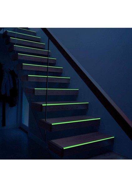 Koyu Bantta Parıltı Aydınlık Lüminesan Acil Rulo Güvenliği Çıkış Işaretleri Merdivenler Duvarlar Adımları Çıkış Işareti 1cm (Yurt Dışından) fırsatları