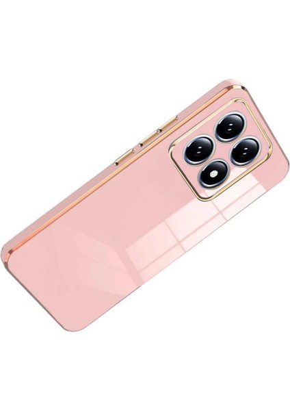 Xiaomi Mi 14T Pro Volet Silikon - Pembe modelleri