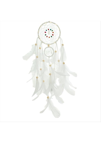 Dream Catchers Boho Rüya Catcher Işıklarla El Yapımı Tüy Arkadaşlar Için Ev Dekoru Hediyeleri Duvar Dekoru Yatak Odası Dekoru (Yurt Dışından)