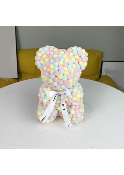 Paskalya Hediyesi 25CM Gül Sevgililer Günü Sonsuz Pamuk Çiçek Düğün Dekorasyon Hediyesi Yeşil (Yurt Dışından)