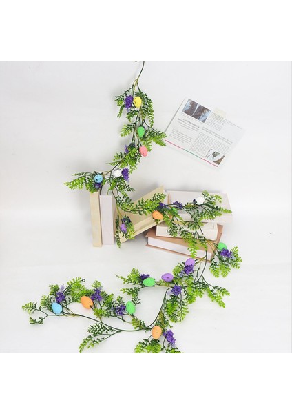 Paskalya Sundurma Işareti Tavşan Yumurta Dekorasyonu ile Mutlu Paskalya Teması Sundurma Işareti (2m) (Yurt Dışından) modelleri