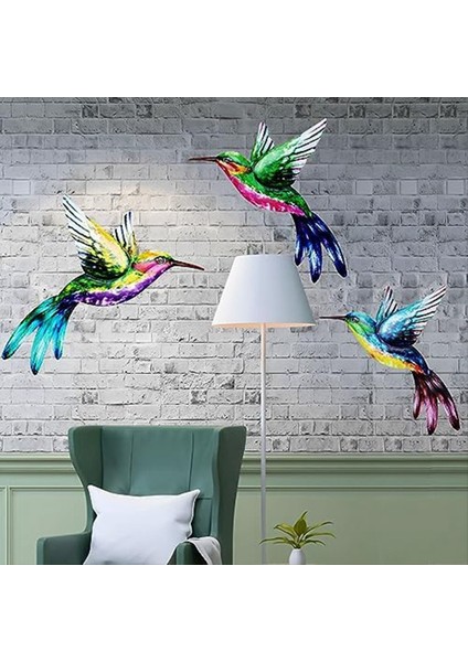 4 Paket Metal Kuş Duvar Sanat Dekoru Metal Kuşlar Heykel Dış Hava Veranda Bahçe Çit Arka Bahçe Dekoru (Yurt Dışından) indirimleri