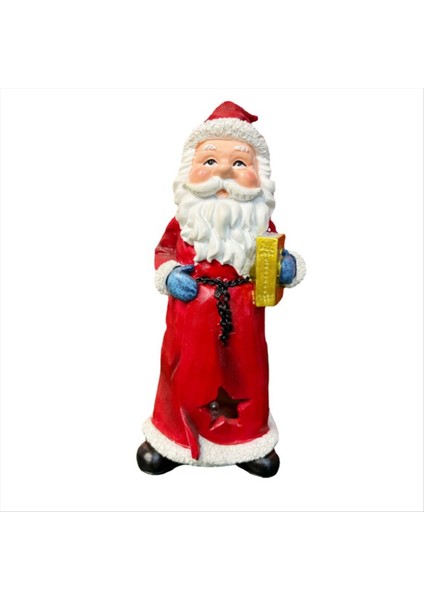 Yeni Küçük Gece Işığı Noel Baba Dekorasyon Reçine El Sanatları Yaratıcı Ev Masaüstü Dekorasyon Hediyesi B (Yurt Dışından) indirimleri