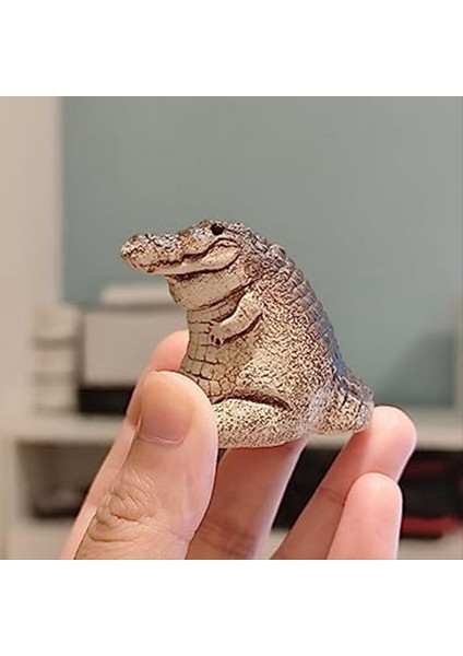 Timsah Bebek Heykel Süsü Bahçe Hayvanları Heykelcik Sevimli Mini Kapalı Ev Dekorasyonu Için Hayvan Heykeli (Yurt Dışından) fiyatları